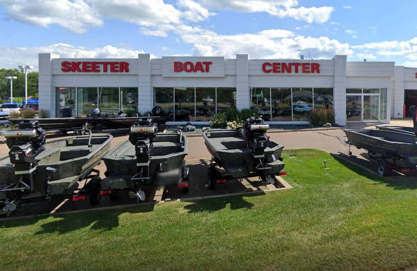 The Boat Center Store Front in Chippewa Falls, Wisconsin