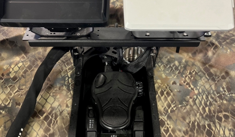 Excel 1860 recessed foot pedal tray and dual graph